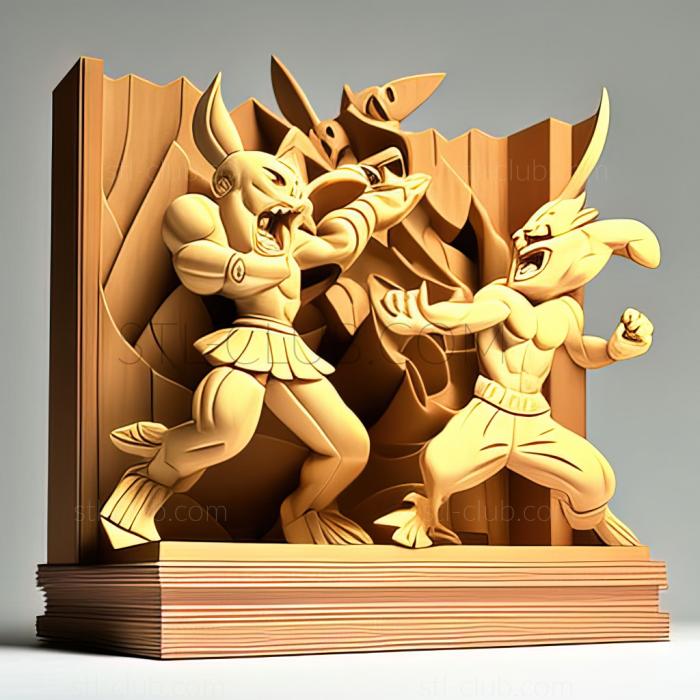 3D model Stage Fight Dance Pokmon Showboat (STL)